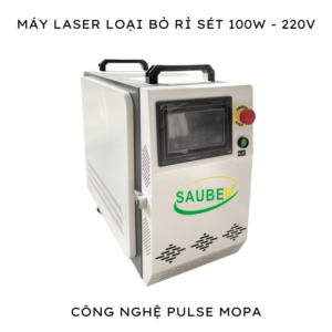 Máy laser loại bỏ rỉ sét 100W công nghệ Pulse MOPA