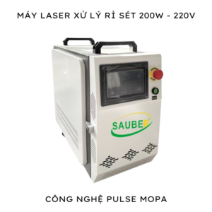 Máy laser xử lý rỉ sét 200W công nghệ Pulse MOPA