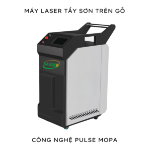 Máy laser tẩy sơn trên gỗ